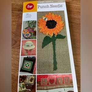 I Taught Myself to Punch Needle paperback book